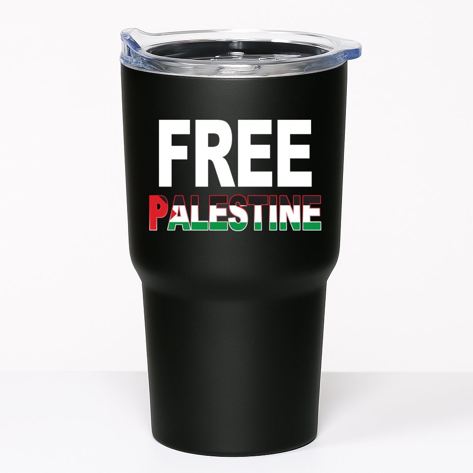 Free Palestine Flag Palestine Tumbler