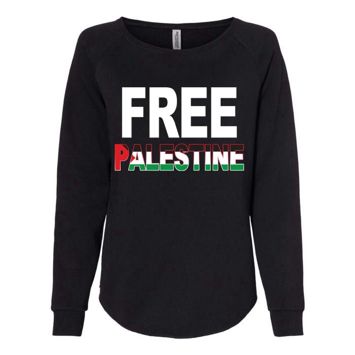 Free Palestine Flag Palestine Womens California Wash Sweatshirt