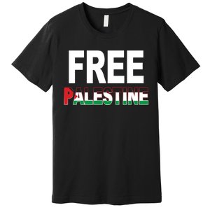 Free Palestine Flag Palestine Premium T-Shirt