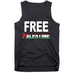 Free Palestine Flag Palestine Tank Top