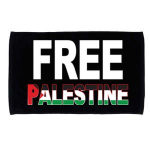 Free Palestine Flag Palestine Microfiber Hand Towel