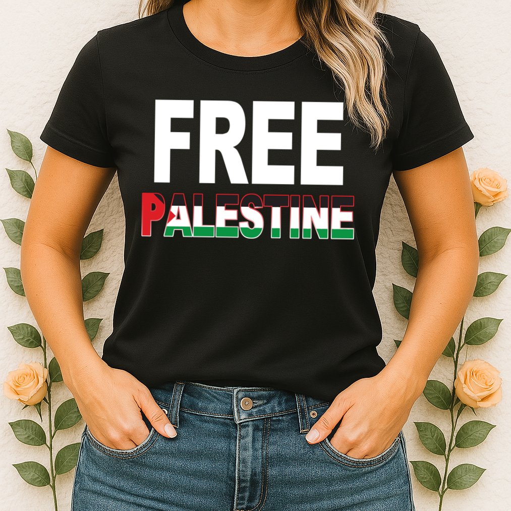 Free Palestine Flag Palestine Womens T-Shirt