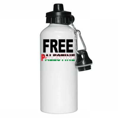 Free Palestine Flag Palestine Aluminum Water Bottle