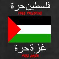 Free Palestine Gaza Arabic Writing Flag 11oz C Handle Ceramic Mug
