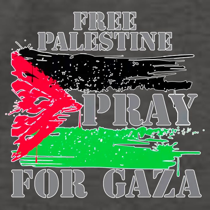 Free Palestine Pray For Gaza Palestinian Flag Vector Backpack