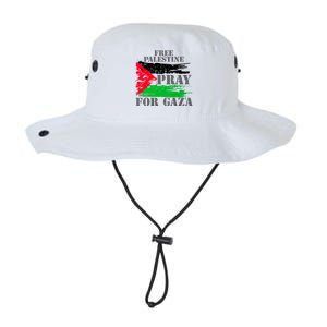 Free Palestine Pray For Gaza Palestinian Flag Legacy Cool Fit Booney Bucket Hat