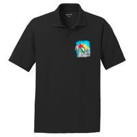 Free Palestine Save Gaza Ilustraion PosiCharge RacerMesh Polo