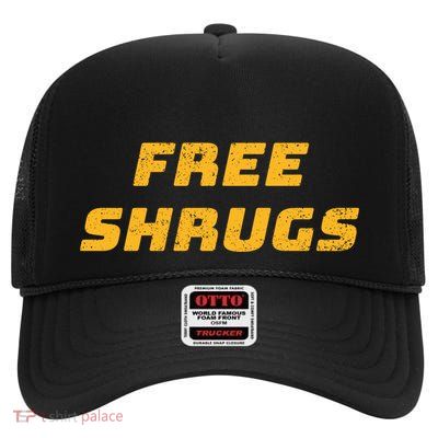 Free Shrugs High Crown Mesh Back Trucker Hat