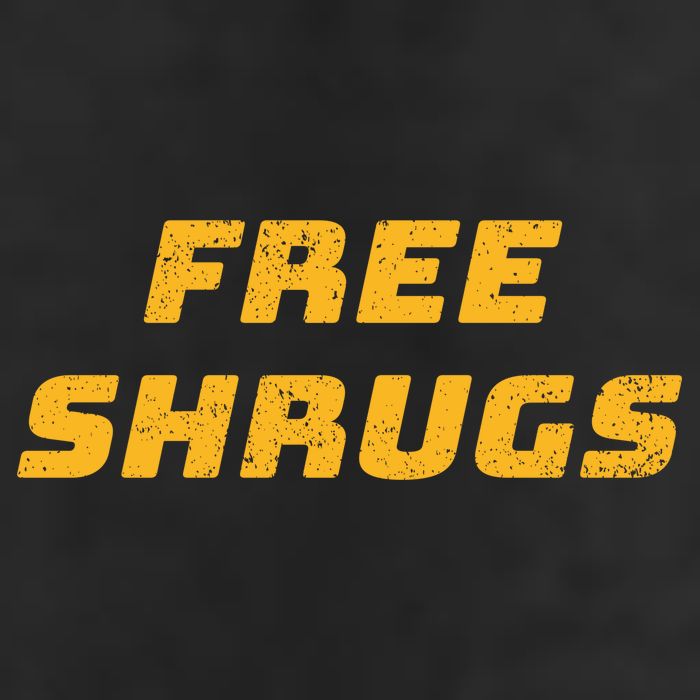 Free Shrugs 11oz C Handle Ceramic Mug