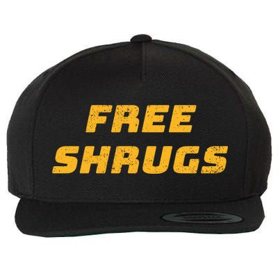 Free Shrugs Wool Snapback Cap