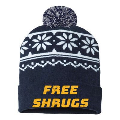 Free Shrugs USA-Made Snowflake Beanie