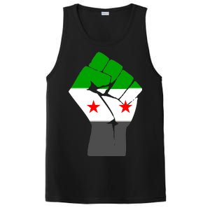 Free Syria Revolution Fist Flag PosiCharge Competitor Tank