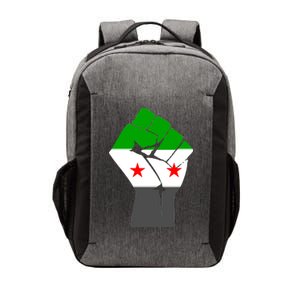 Free Syria Revolution Fist Flag Vector Backpack