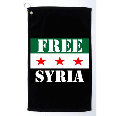 Free Syria Syrian Anti War Protest Strikes Golf Towel