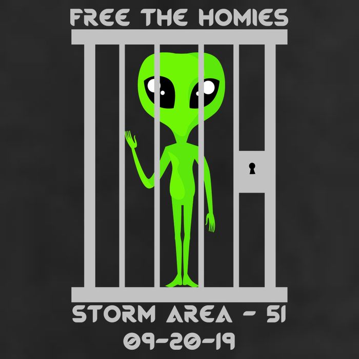 Free The Aliens Storm Area 51 Cool Comfort Performance Bucket Hat