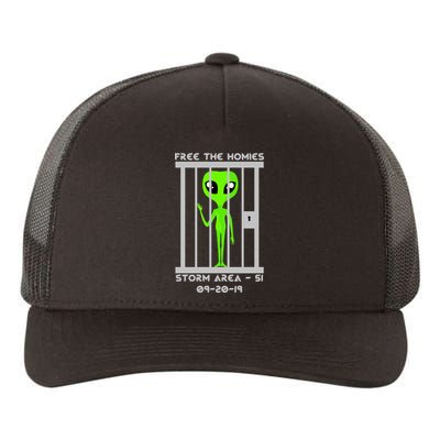 Free The Aliens Storm Area 51 Yupoong Adult 5-Panel Trucker Hat