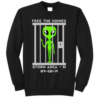Free The Aliens Storm Area 51 Sweatshirt