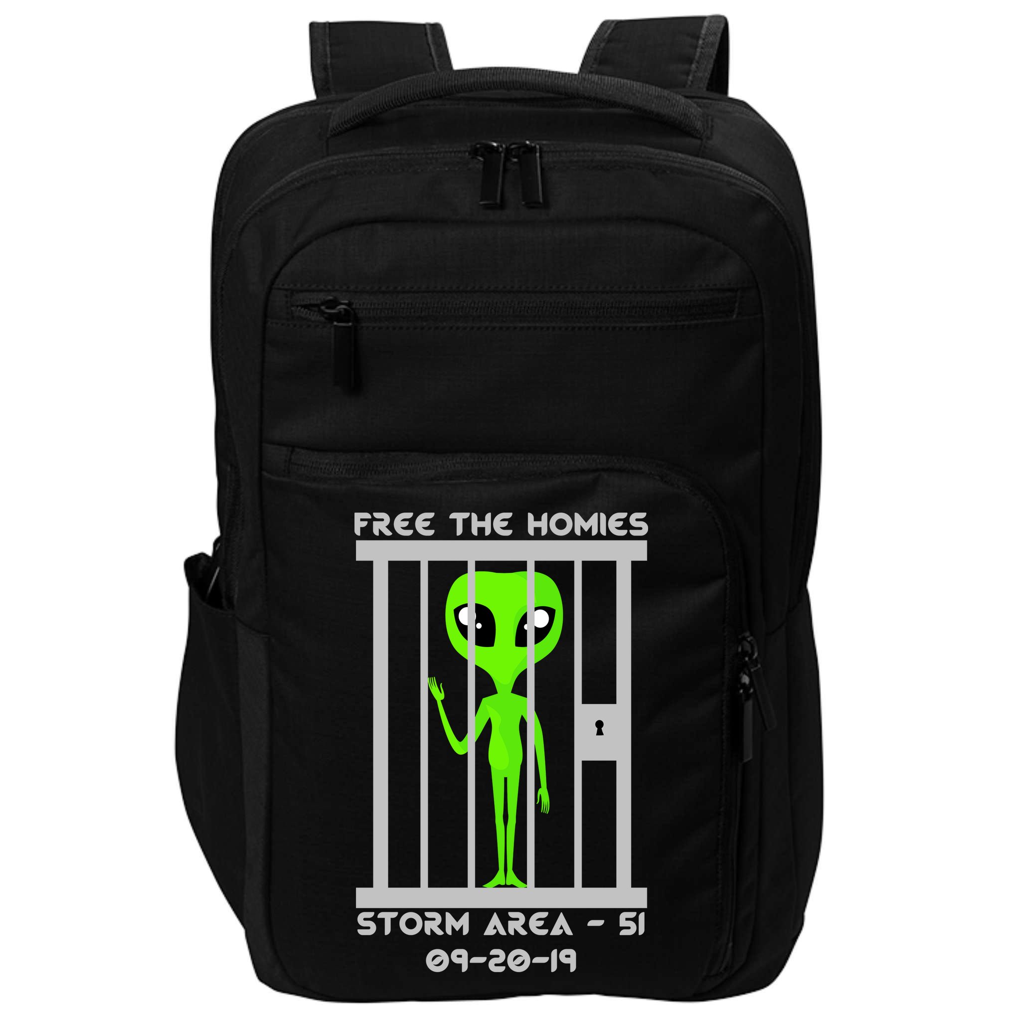 Free The Aliens Storm Area 51 Impact Tech Backpack