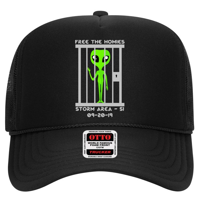 Free The Aliens Storm Area 51 Trucker Hat