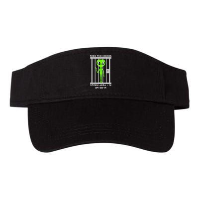 Free The Aliens Storm Area 51 Valucap Bio-Washed Visor