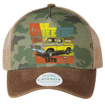 Free Wheelin 1978 Ford Bronco Legacy Tie Dye Trucker Hat