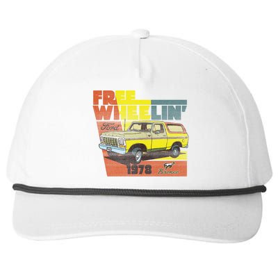 Free Wheelin 1978 Ford Bronco Snapback Five-Panel Rope Hat