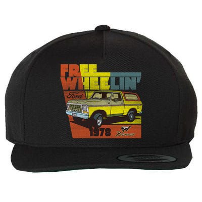 Free Wheelin 1978 Ford Bronco Wool Snapback Cap