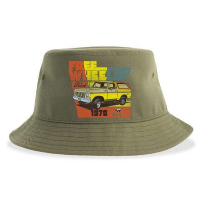 Free Wheelin 1978 Ford Bronco Sustainable Bucket Hat