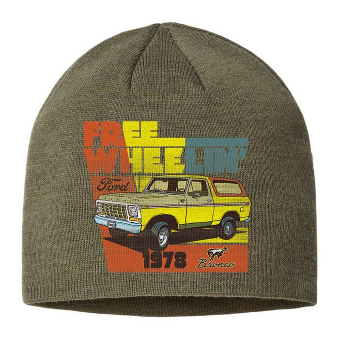 Free Wheelin 1978 Ford Bronco Sustainable Beanie