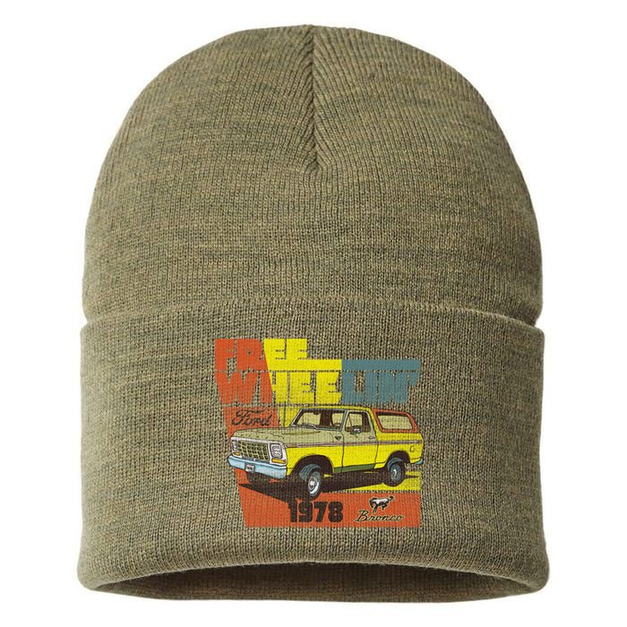 Free Wheelin 1978 Ford Bronco Sustainable Knit Beanie