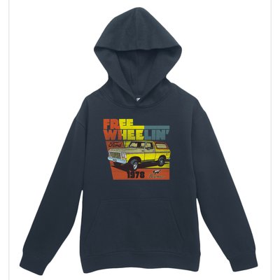 Free Wheelin 1978 Ford Bronco Urban Pullover Hoodie