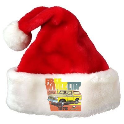 Free Wheelin 1978 Ford Bronco Premium Christmas Santa Hat