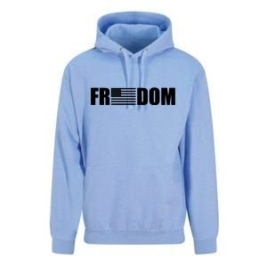 Freedom American Flag Unisex Surf Hoodie