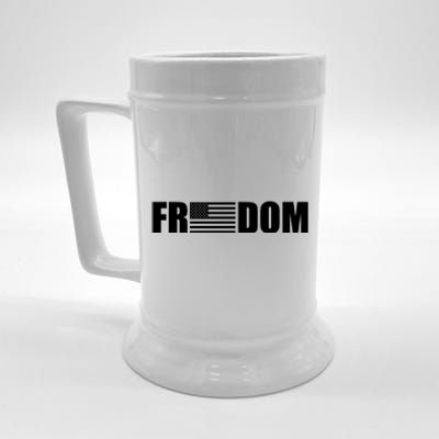 Freedom American Flag Beer Stein