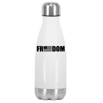 Freedom American Flag Stainless Steel Insulated Water Bottle