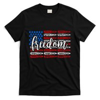 Freedom Bullet USA American Flag T-Shirt