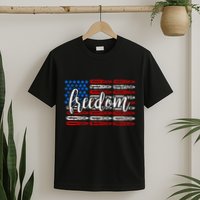 Freedom Bullet USA American Flag T-Shirt
