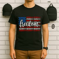 Freedom Bullet USA American Flag T-Shirt