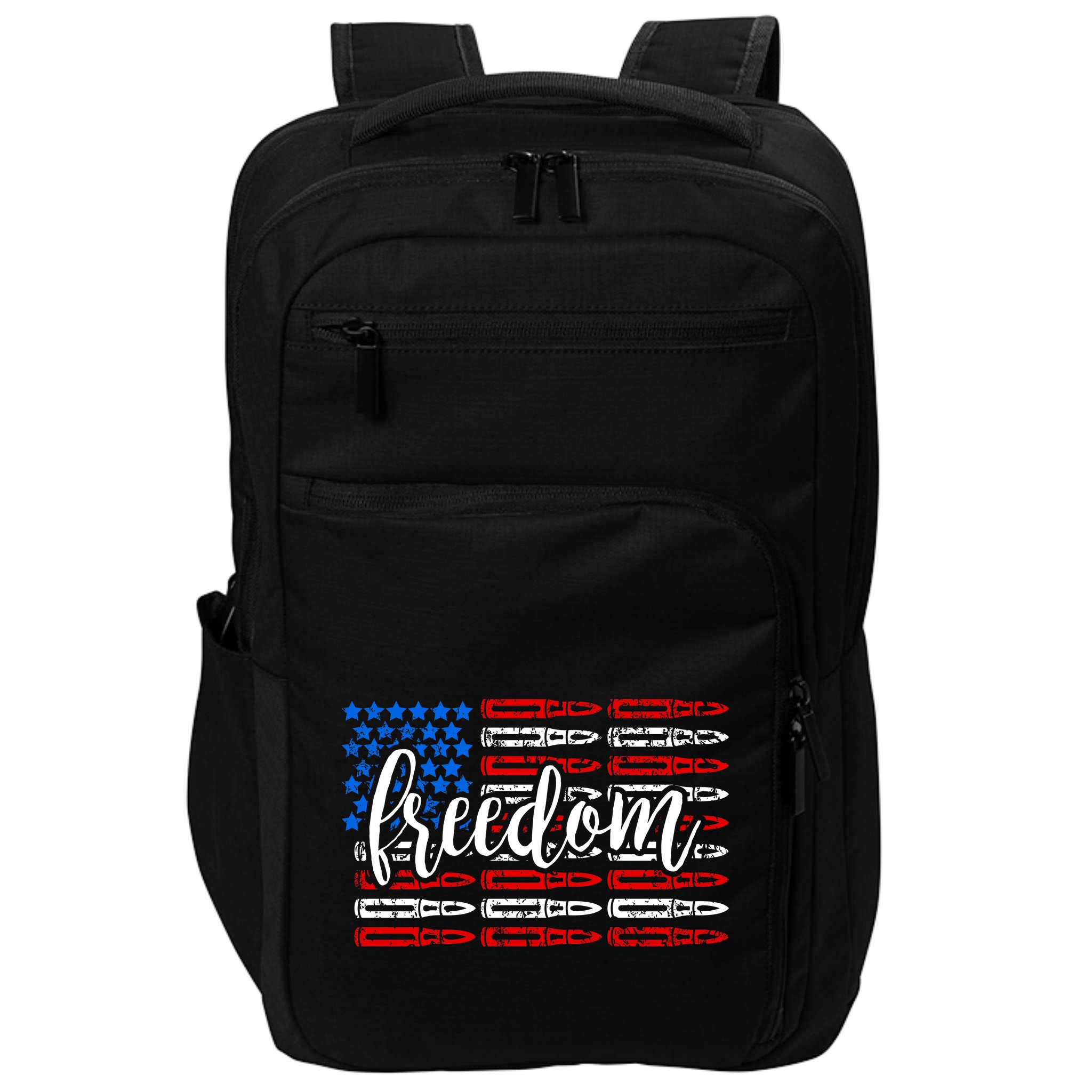 Freedom Bullet USA American Flag Impact Tech Backpack
