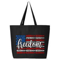 Freedom Bullet USA American Flag 25L Jumbo Tote