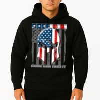 Freedom Come And Take It Gladiator US Flag Hoodie