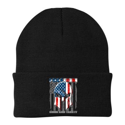 Freedom Come And Take It Gladiator US Flag Beanie