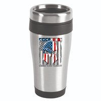 Freedom Come And Take It Gladiator US Flag 16oz Travel Tumbler