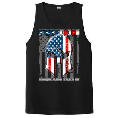 Freedom Come And Take It Gladiator US Flag PosiCharge Competitor Tank