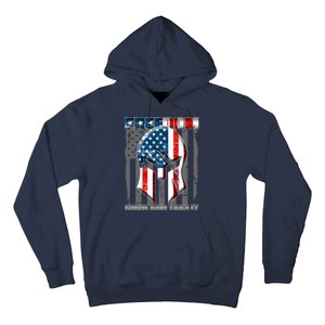 Freedom Come And Take It Gladiator US Flag Hoodie