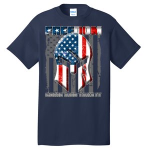 Freedom Come And Take It Gladiator US Flag Tall T-Shirt