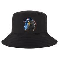 Freedom Fighter Bald American Eagle Cool Comfort Performance Bucket Hat