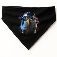 Freedom Fighter Bald American Eagle USA-Made Doggie Bandana