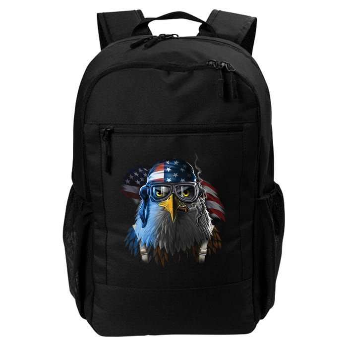 Freedom Fighter Bald American Eagle Backpack