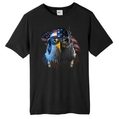 Freedom Fighter Bald American Eagle Tall Fusion ChromaSoft Performance T-Shirt